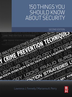 cover image of 150 Things You Should Know about Security